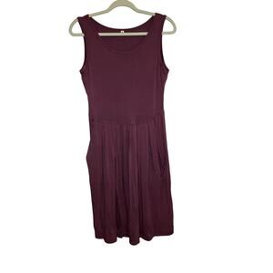 Unbranded Amazon Purple Knee Length Dress Size Medium